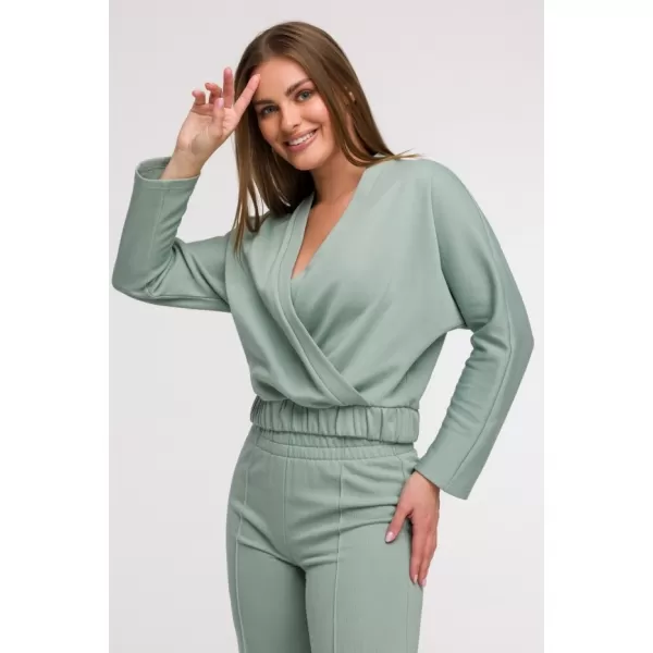 Дамски суичър BEWEAR B292 МЕНТА 
