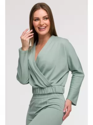 Дамски суичър BEWEAR B292 МЕНТА