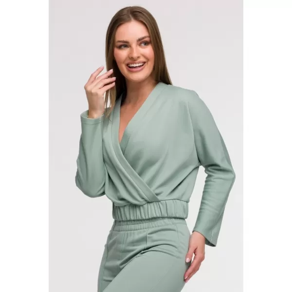  Дамски суичър BEWEAR B292 МЕНТА 