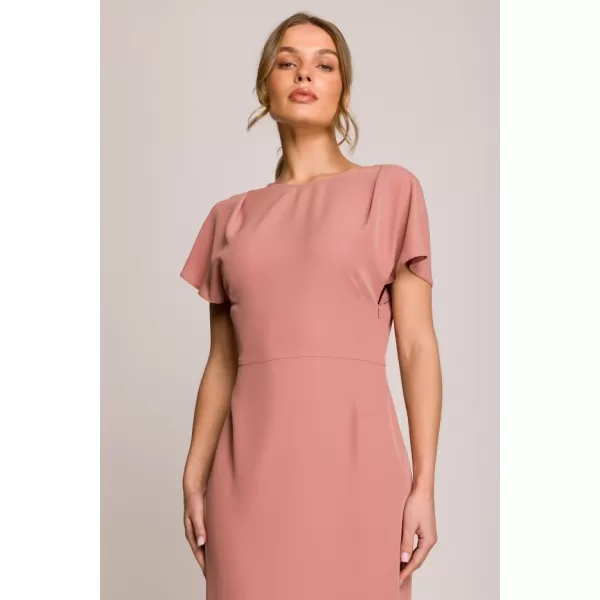  Рокля STYLOVE S398 РОЗА 