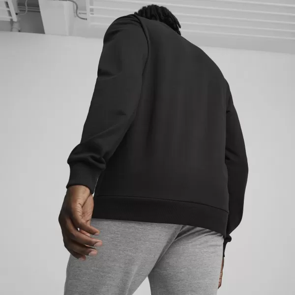  Мъжки суичър PUMA TEAMGOAL CASUALS CREW NECK S 658592_03 PUMA BLACK/PUMA WHITE 