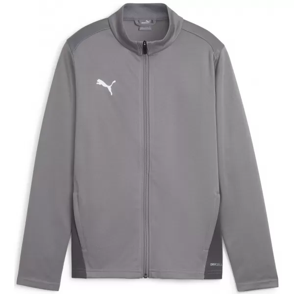  Яке PUMA TEAMGOAL TRAINING JACKET JR 658634_13 ЧУГУН/БЯЛО/СИВО СЯНКА 
