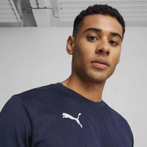  Мъжки функционална риза PUMA TEAMFINAL TRAINING JERSEY 658557_06 PUMA NAVY/PUMA SILVER 