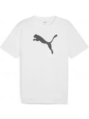 Риза PUMA TEAMRISE LOGO JERSEY COTTON 658705_04 PUMA WHITE/PUMA BLACK