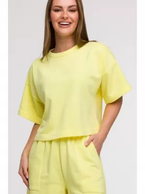 Дамски суичър BEWEAR B294 ЛИМОН