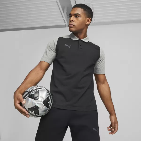  Мъжки t -риза с яка PUMA TEAMCUP CASUALS POLO 657991_03 PUMA BLACK 