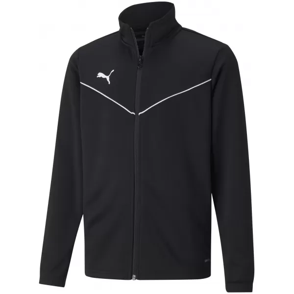  Яке PUMA TEAMRISE TRG POLY JACKET JR 657393_03 PUMA BLACK/PUMA WHITE 