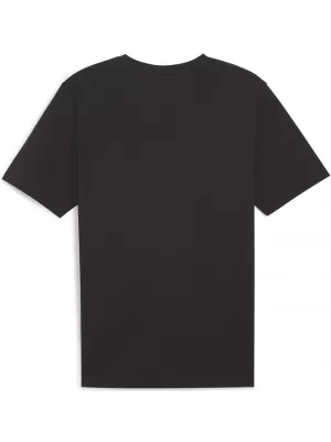 Риза PUMA TEAMRISE LOGO JERSEY COTTON 658705_03 PUMA BLACK/PUMA WHITE