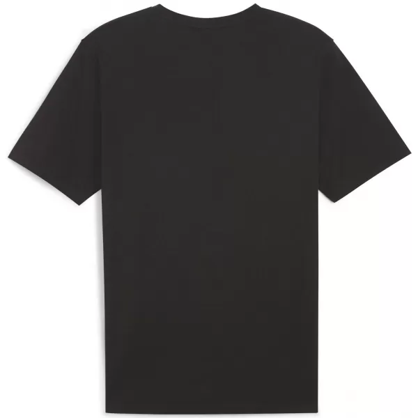  Риза PUMA TEAMRISE LOGO JERSEY COTTON 658705_03 PUMA BLACK/PUMA WHITE 