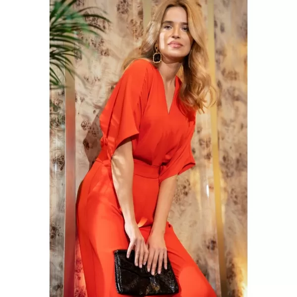  Дамски гащеризон STYLOVE S395 КОРАЛ 