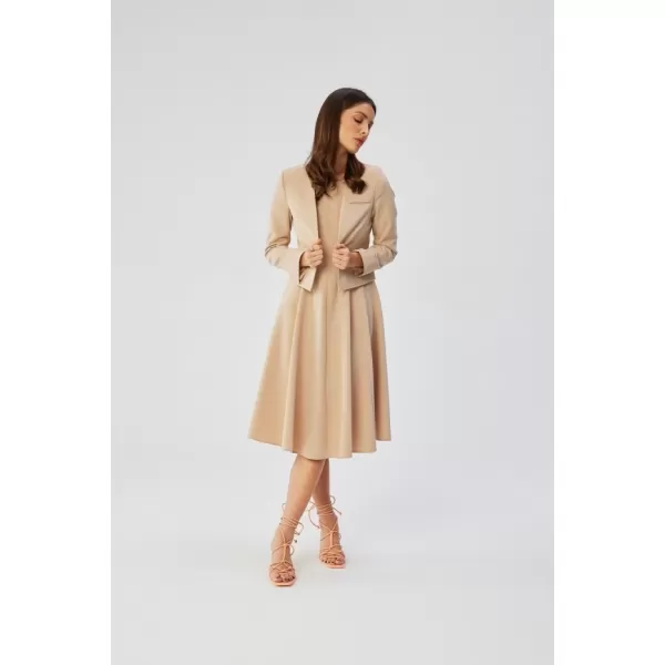 Дамско яке STYLOVE S368 БЕЖОВО 