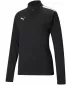 Дамско яке PUMA TEAMLIGA 1/4 ZIP TOP W 657253_03 PUMA BLACK/PUMA WHITE