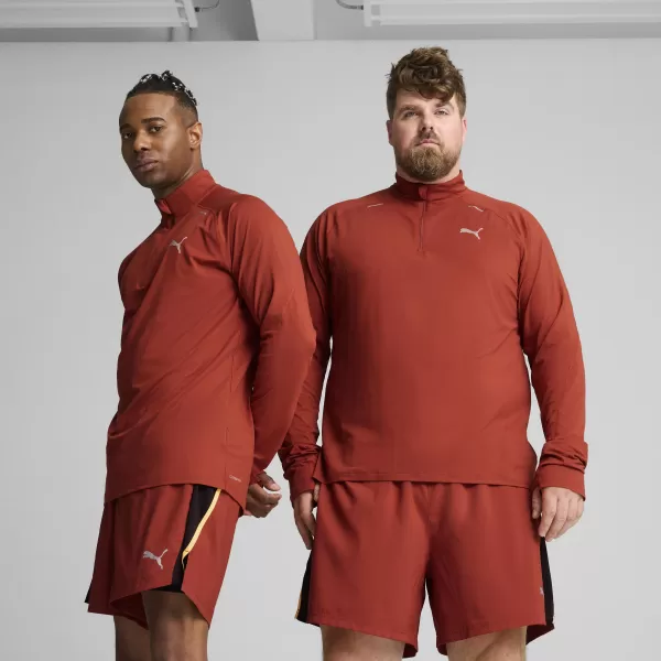  Риза PUMA RUN CLOUDSPUN 1/4 ZIP 525781_63 МАРС ЧЕРВЕН 