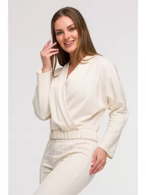 Дамски суичър BEWEAR B292 ВАНИЛИЯ