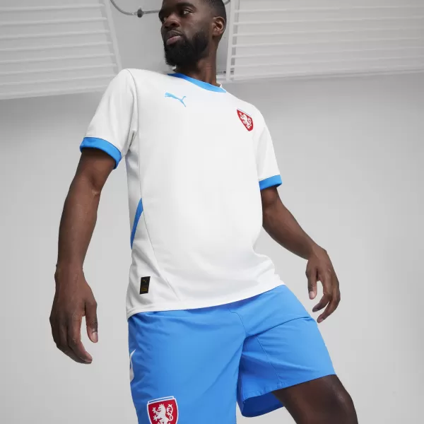  Футболна фланелка PUMA FACR AWAY JERSEY REPLICA 774128_02 PUMA WHITE/IGNITE BLUE 