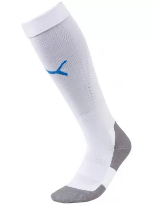 Футболни чорапи PUMA TEAM LIGA SOCKS CORE 703441_12 PUMA WHITE/ELECTRIC BLUE L