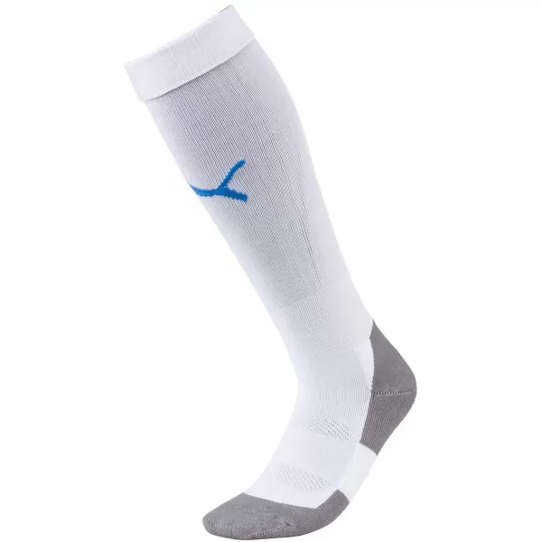  Футболни чорапи PUMA TEAM LIGA SOCKS CORE 703441_12 PUMA WHITE/ELECTRIC BLUE L 