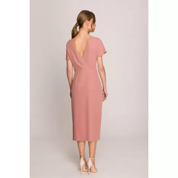  Рокля STYLOVE S398 РОЗА 