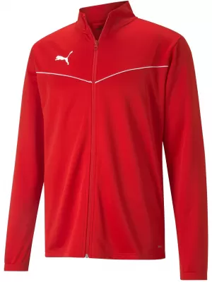 Яке PUMA TEAMRISE TRG POLY JACKET 657392_01 PUMA RED/PUMA WHITE