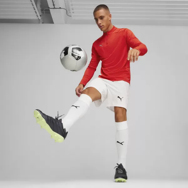  Риза PUMA TEAMFINAL TRAINING 1/4 ZIP T 658551_01 PUMA RED/PUMA SILVER 