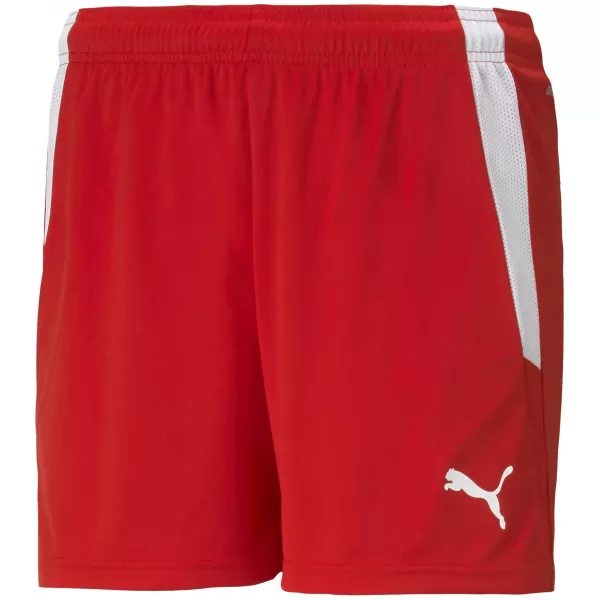  Дамски къси панталони PUMA TEAMLIGA SHORTS W 704936_01 PUMA RED/PUMA WHITE 