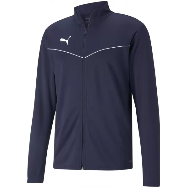  Яке PUMA TEAMRISE TRG POLY JACKET 657392_06 PEACOAT/ ПАЙКОТ/ПУМА БЯЛ 