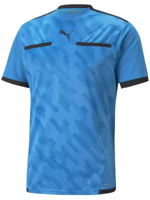 Футболна фланелка PUMA TEAMLIGA REFEREE JERSEY 705452_18 BLEU AZUR/ BLEU AZUR/PUMA BLACK