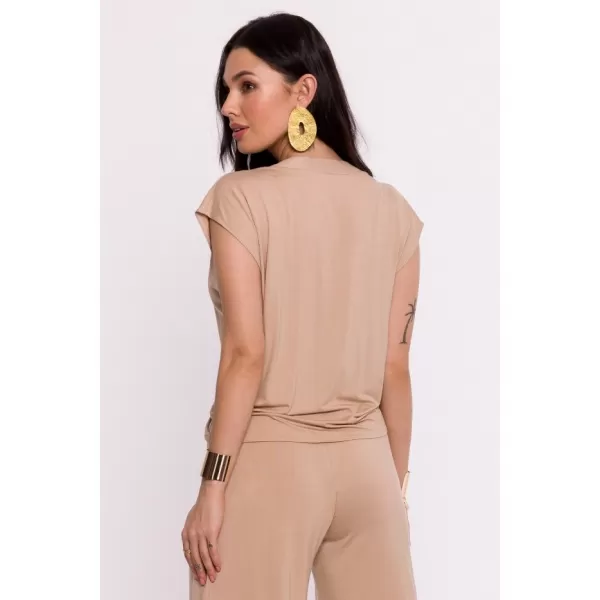  Дамска блуза BEWEAR B288 КАПУЧИНО 