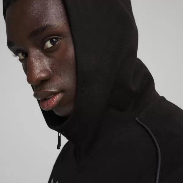  Яке PUMA TEAMFINAL CASUALS HOODED JKT 658528_03 PUMA BLACK/PUMA SILVER 