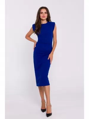 Рокля STYLOVE S382 КРАЛСКО СИНЬО