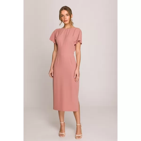  Рокля STYLOVE S398 РОЗА 