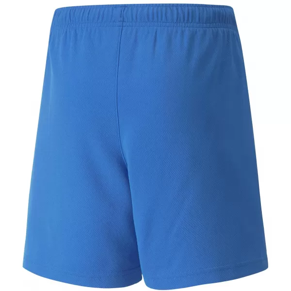  Къси панталони PUMA TEAMRISE SHORT JR 704943_02 ЕЛЕКТРИЧЕСКО СИНЯ ЛИМОНАДА/БЯЛА 