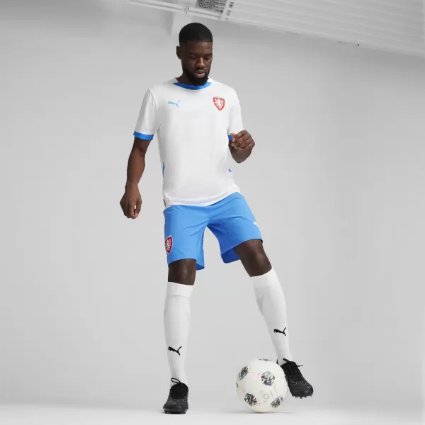  Футболна фланелка PUMA FACR AWAY JERSEY REPLICA 774128_02 PUMA WHITE/IGNITE BLUE 