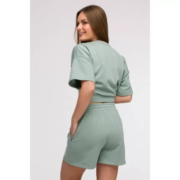  Дамски шорти BEWEAR B295 МЕНТА 
