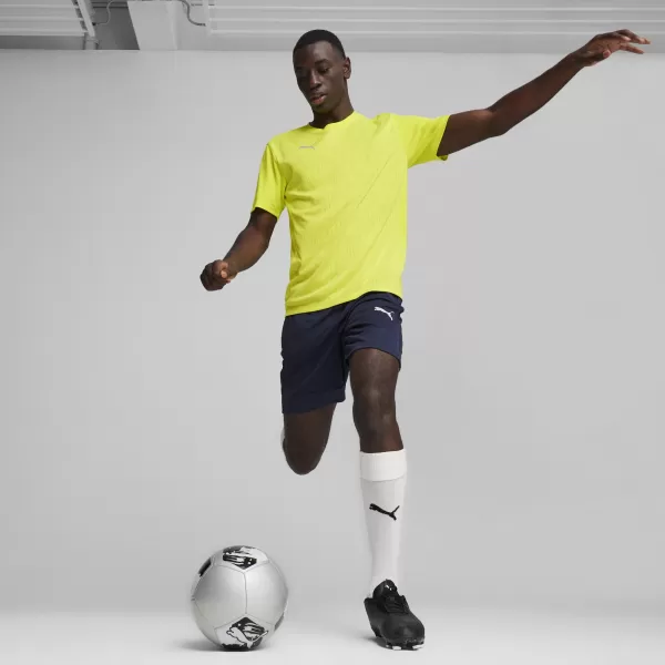  Мъжки функционална риза PUMA TEAMFINAL TRAINING JERSEY 658557_30 ELECTRIC LIME/ ЕЛЕКТРИЧЕСКА ВАР/PUMA СРЕБРО 