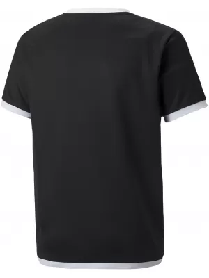 Детска футболна фланелка PUMA TEAMLIGA JERSEY JR 704925_03 PUMA BLACK/PUMA WHITE