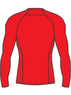 Мъжки функционална риза PUMA LIGA BASELAYER TEE LS 655920_01 PUMA RED