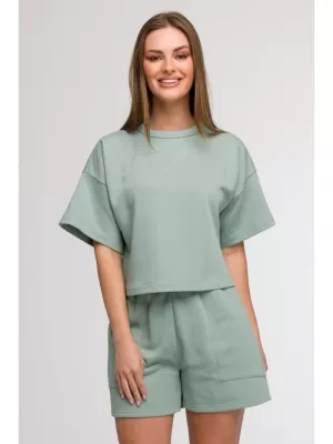 Дамски суичър BEWEAR B294 МЕНТА