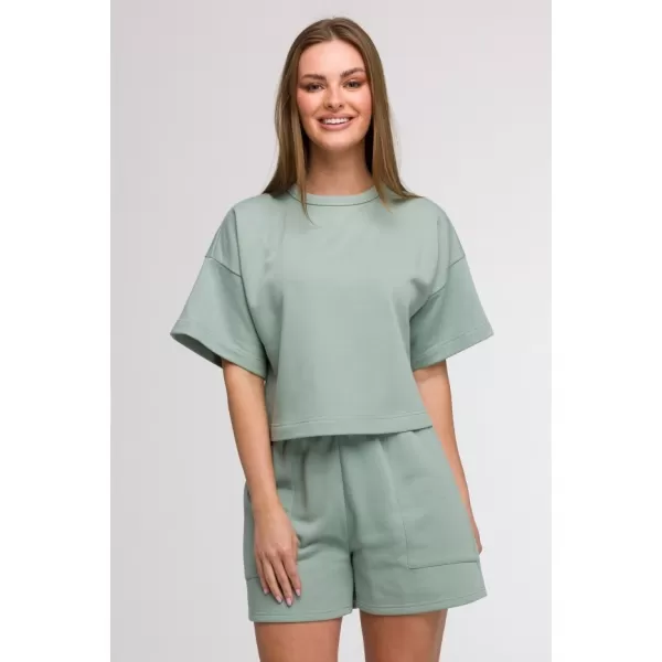  Дамски суичър BEWEAR B294 МЕНТА 