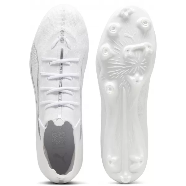  Ботуши PUMA ULTRA 5 PRO FG/AG 107685_04 PUMA WHITE/PUMA WHITE 
