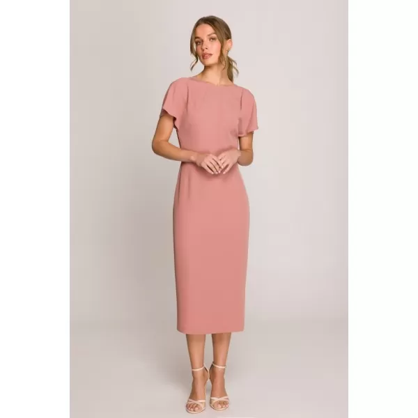  Рокля STYLOVE S398 РОЗА 