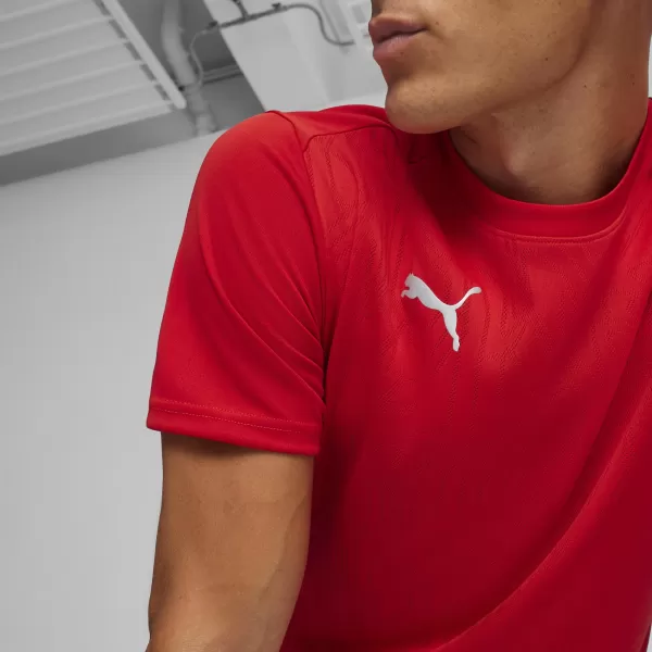  Мъжки функционална риза PUMA TEAMFINAL TRAINING JERSEY 658557_01 PUMA RED/PUMA SILVER 