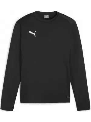 Мъжки суичър PUMA TEAMGOAL TRAINING SWEAT 658649_03 PUMA BLACK/WHITE/DARK GREY