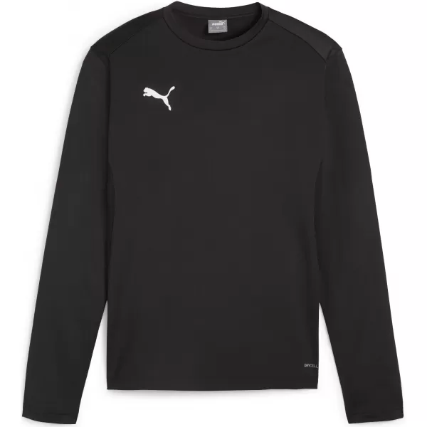  Мъжки суичър PUMA TEAMGOAL TRAINING SWEAT 658649_03 PUMA BLACK/WHITE/DARK GREY 