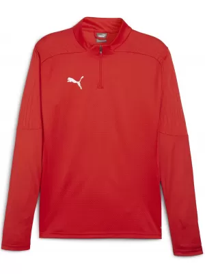 Риза PUMA TEAMFINAL TRAINING 1/4 ZIP T 658551_01 PUMA RED/PUMA SILVER
