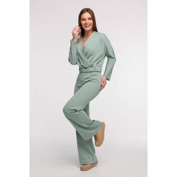  Дамски суичър BEWEAR B292 МЕНТА 