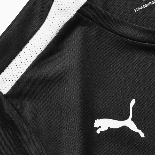  Детска футболна фланелка PUMA TEAMLIGA JERSEY JR 704925_03 PUMA BLACK/PUMA WHITE 