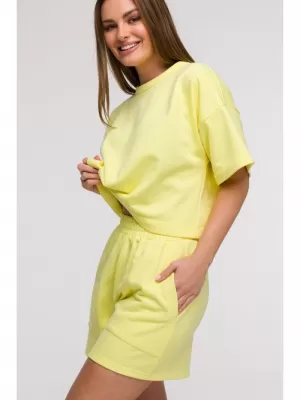 Дамски шорти BEWEAR B295 ЛИМОН