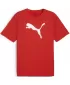 Риза PUMA TEAMRISE LOGO JERSEY COTTON 658705_01 PUMA RED/PUMA WHITE