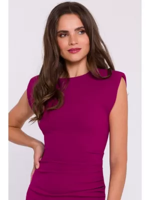Рокля STYLOVE S382 СЛИВА